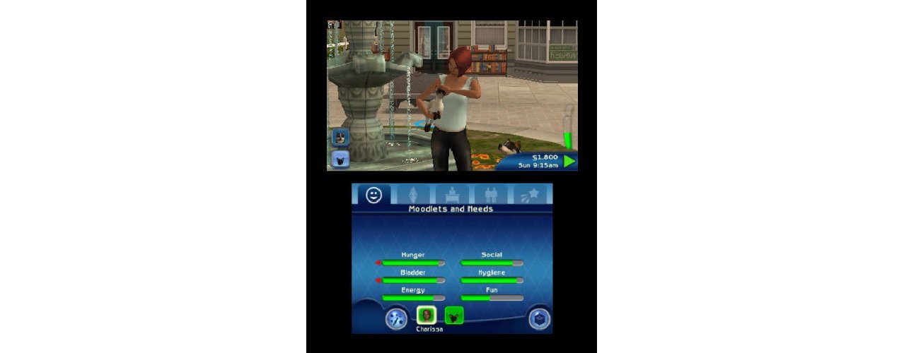 Скриншот игры The Sims 3 Питомцы (Б/У) для 3DS