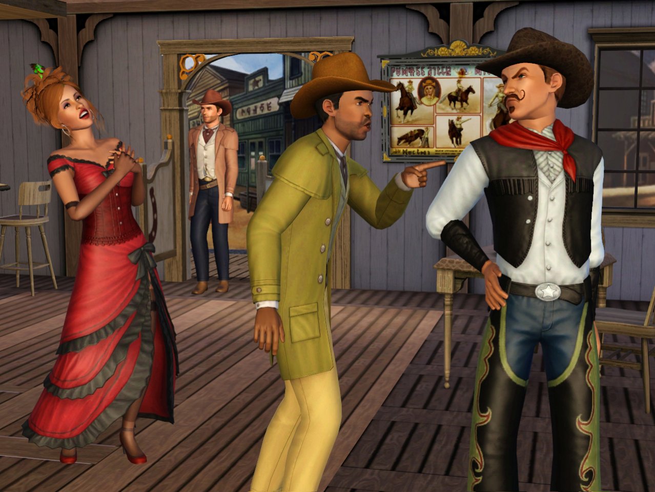 Скриншот игры Sims 3 Кино: Каталог для Pc