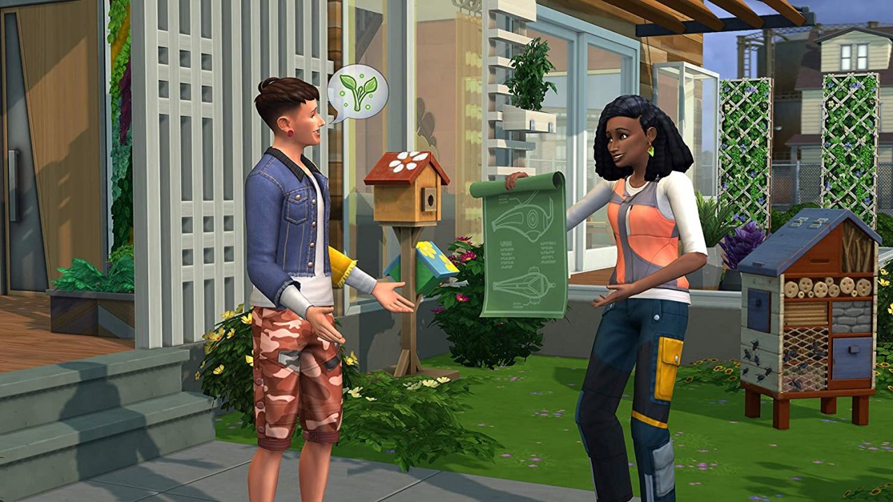 Скриншот игры The Sims 4 + Eco Lifestyle Bundle (US) для Ps4