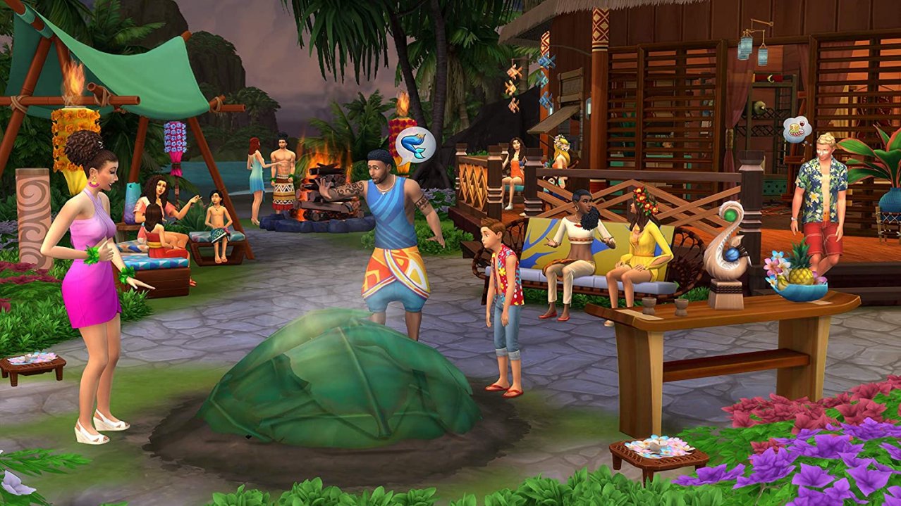 Скриншот игры The Sims 4 + Island Living Bundle (US) (Б/У) для Ps4