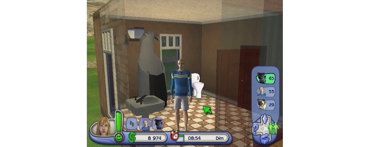Скриншот игры Sims 2: Pets для Wii