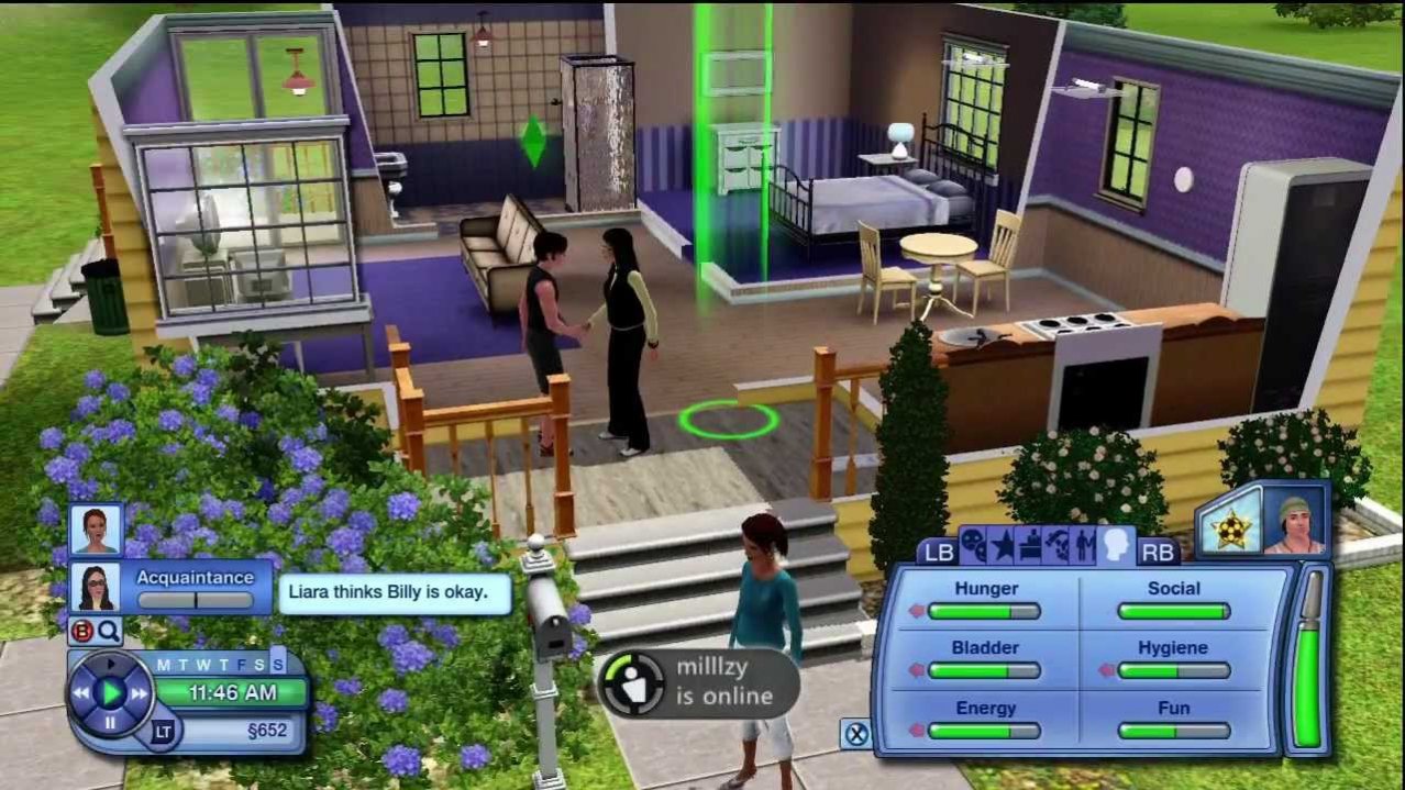 Скриншот игры Sims 3 (Б/У) для Xbox360