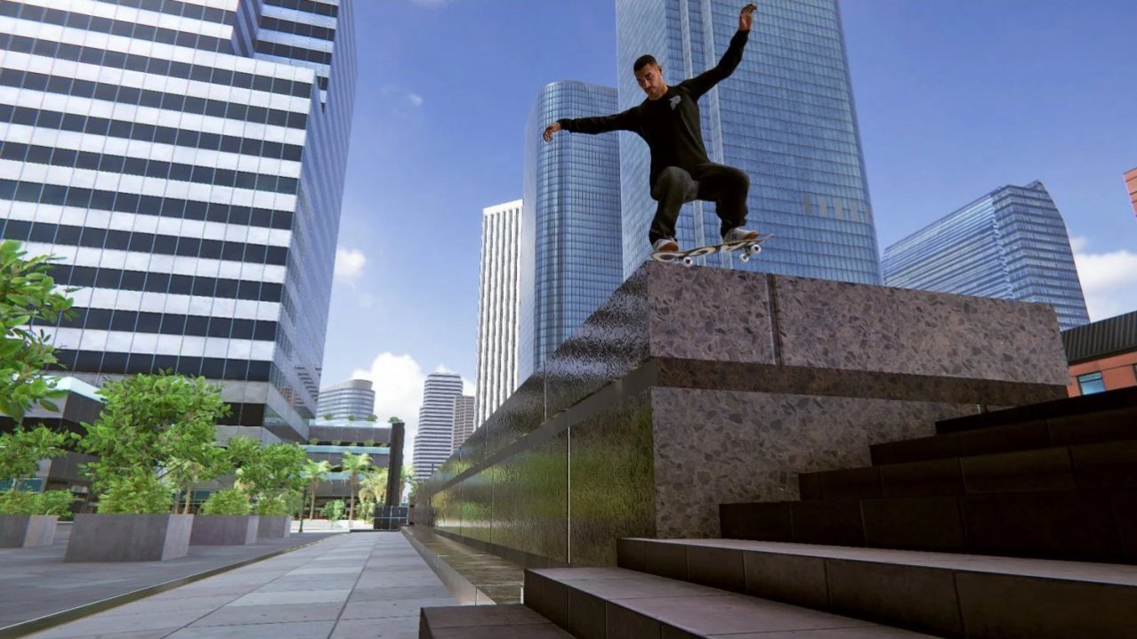 Скриншот игры Skater XL для Switch