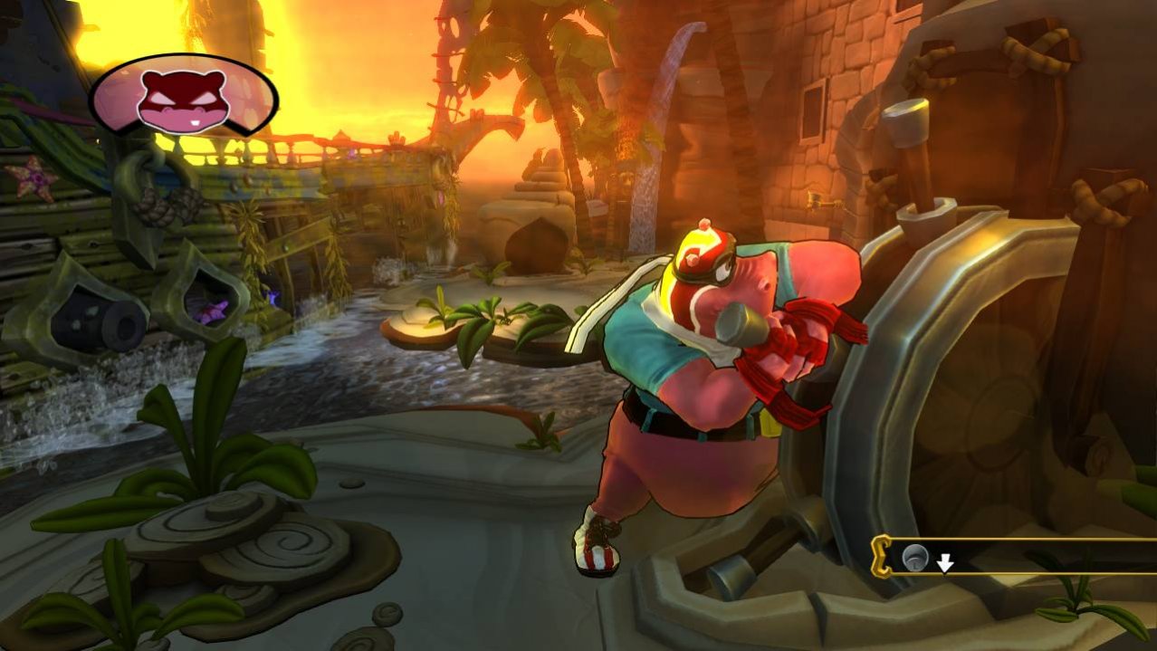 Скриншот игры Sly Cooper - Прыжок во времени (Б/У) для PS3