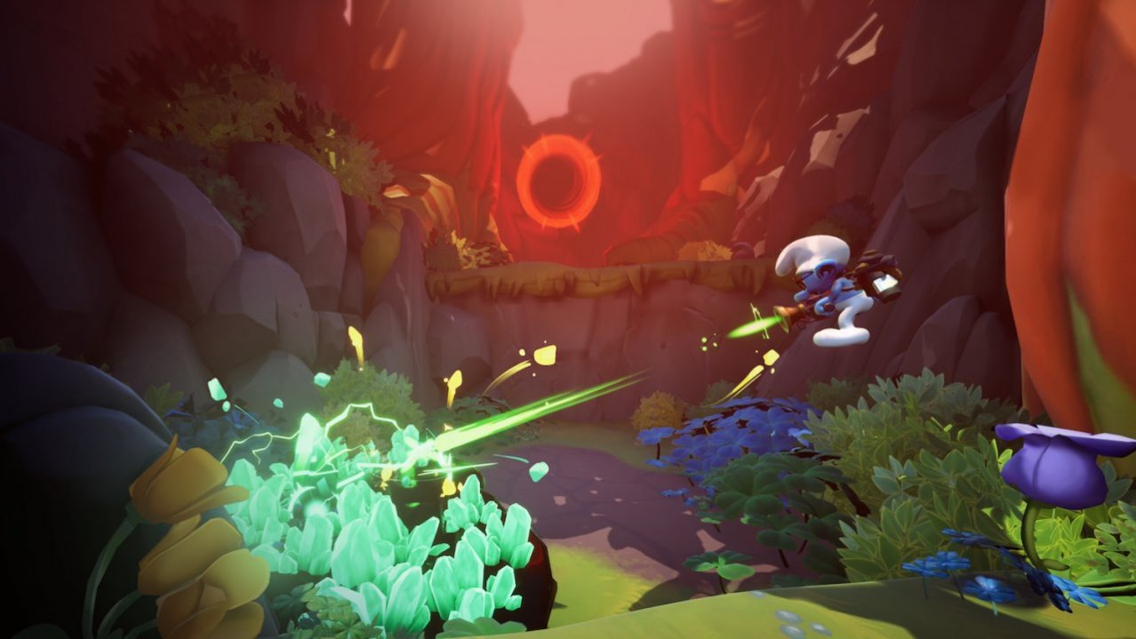 Скриншот игры Smurfs 2: The Prisoner of the Green Stone для Switch
