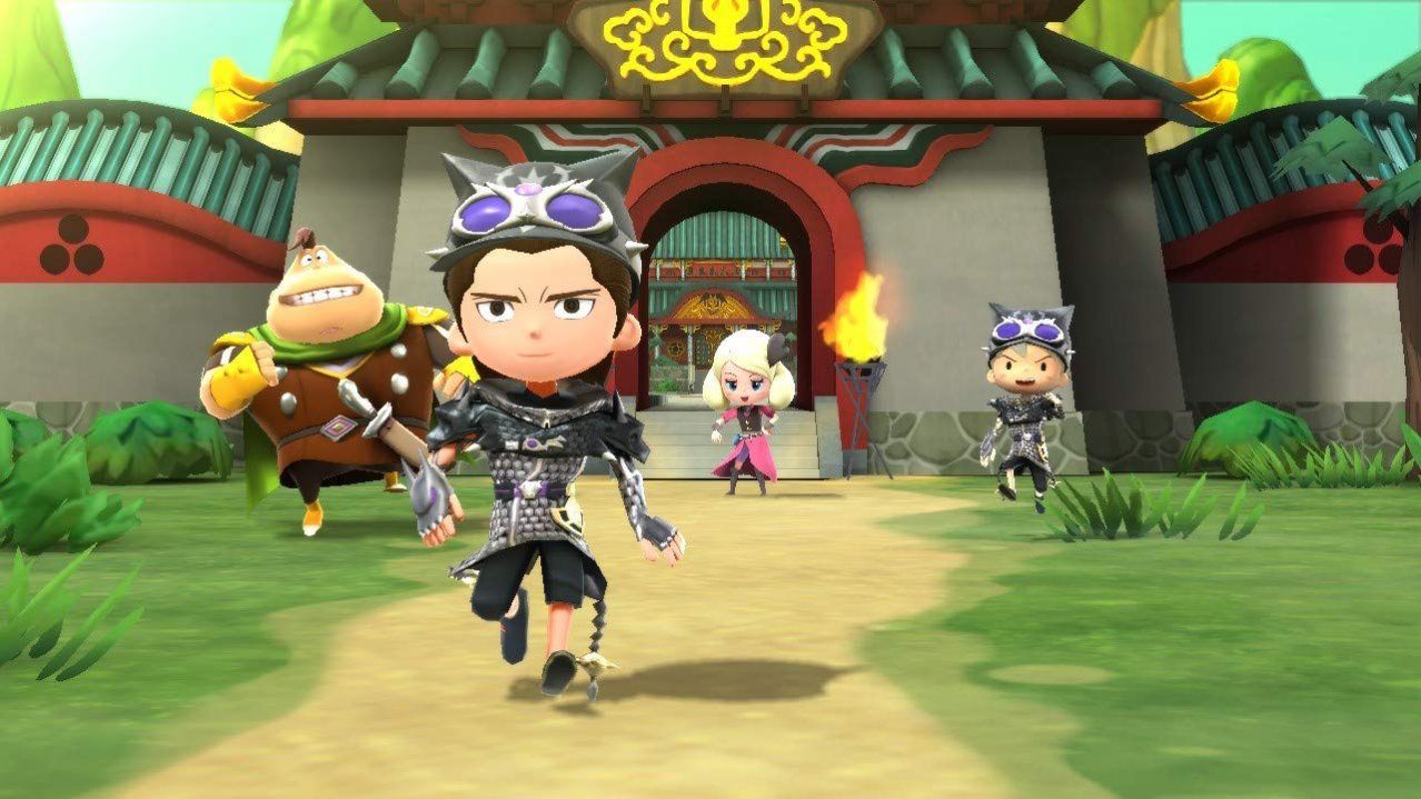 Скриншот игры Snack World: The Dungeon Crawl - Gold для Switch