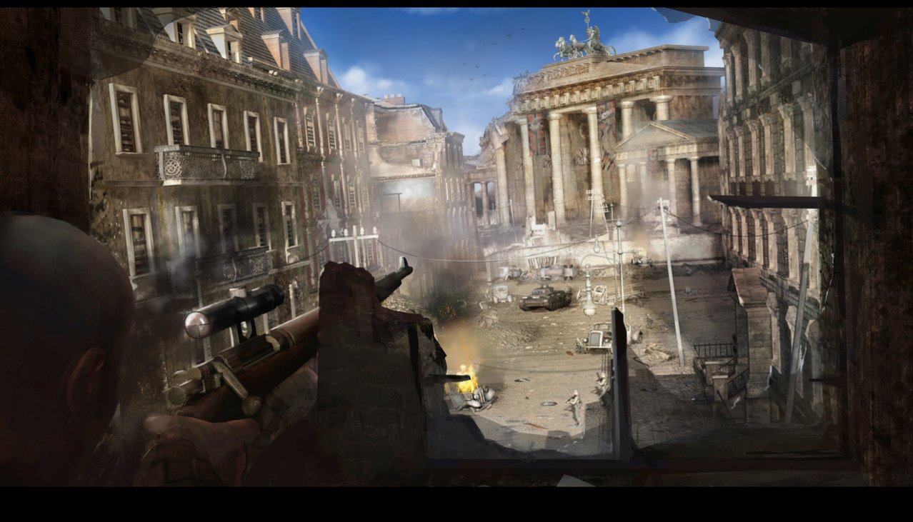Скриншот игры Sniper Elite V2 для Pc