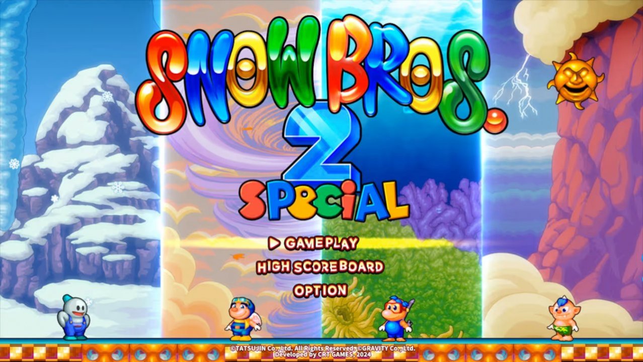 Скриншот игры Snow Bros. 2 Special Limited Edition для Switch