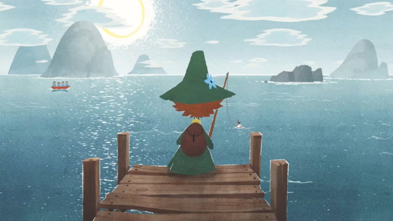 Скриншот игры Snufkin: Melody of Moominvalley Deluxe Edition для Switch