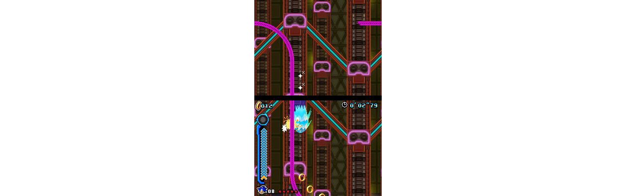 Скриншот игры Sonic Colours для 3ds