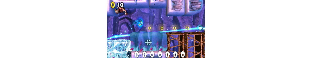 Скриншот игры Sonic Boom: Fire & Ice для 3DS