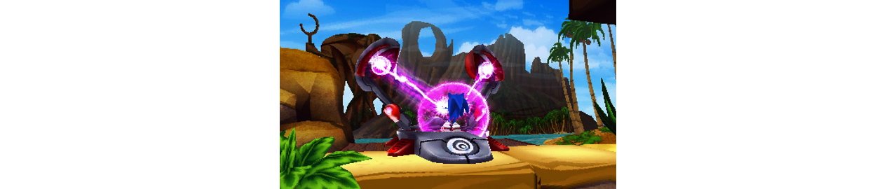 Скриншот игры Sonic Boom: Shattered Crystal для 3ds