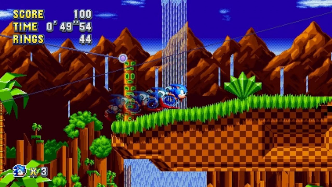 Скриншот игры Sonic Mania Plus для Switch