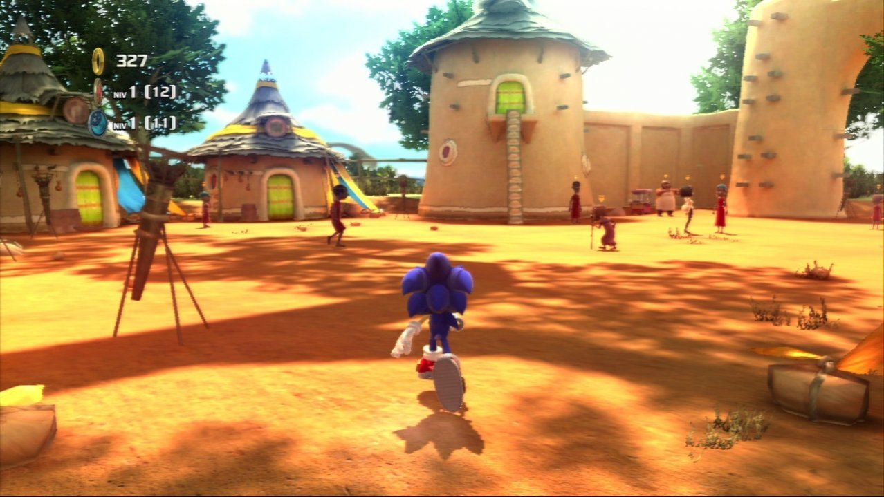 Скриншот игры Sonic Unleashed для PS3