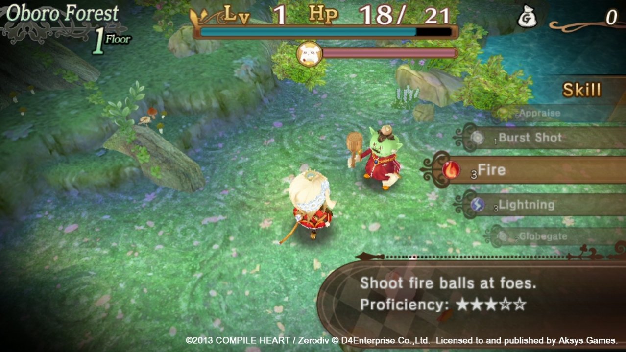 Скриншот игры Sorcery Saga: Curse of the Great Curry God для Psvita