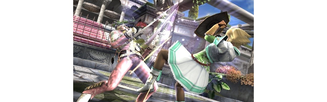 Скриншот игры Soulcalibur: Broken Destiny для PSP