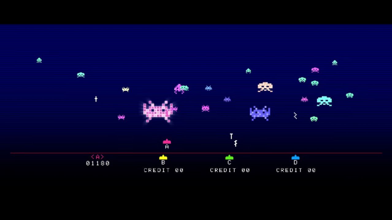Скриншот игры Space Invaders Invincible Collection Collector&#039;s Edition для Switch