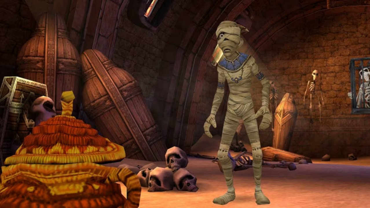 Скриншот игры Sphinx and the Cursed Mummy для Switch