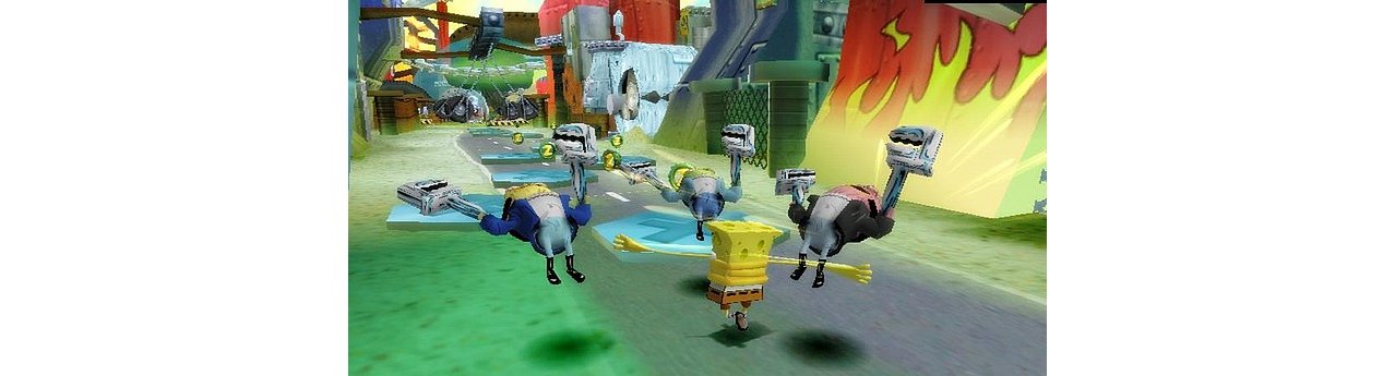Скриншот игры SpongeBob SquarePants: Creature from the Krusty Krab (Б/У) для Wii