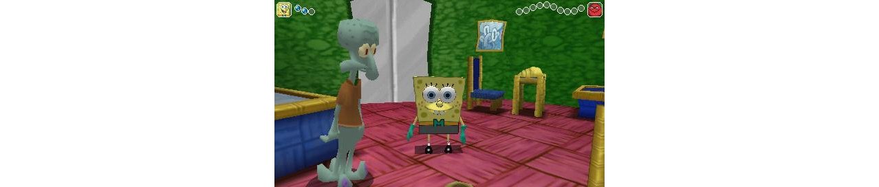 Скриншот игры SpongeBob Squarepants: The Yellow Avenger  для Retro