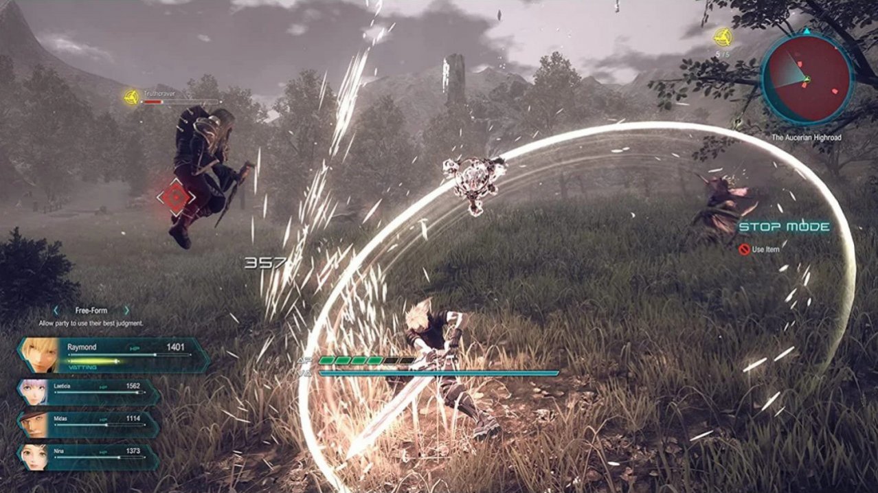 Скриншот игры Star Ocean: The Divine Force (Б/У) для Ps5