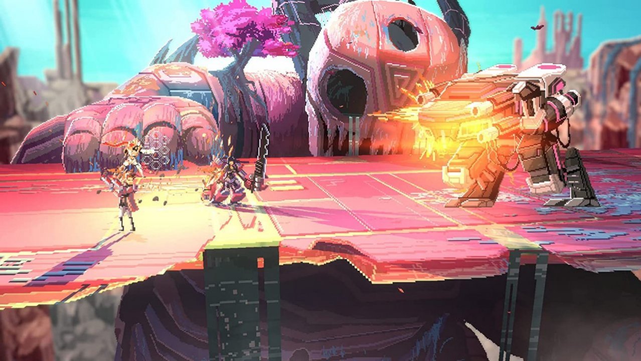 Скриншот игры Star Renegades для Switch