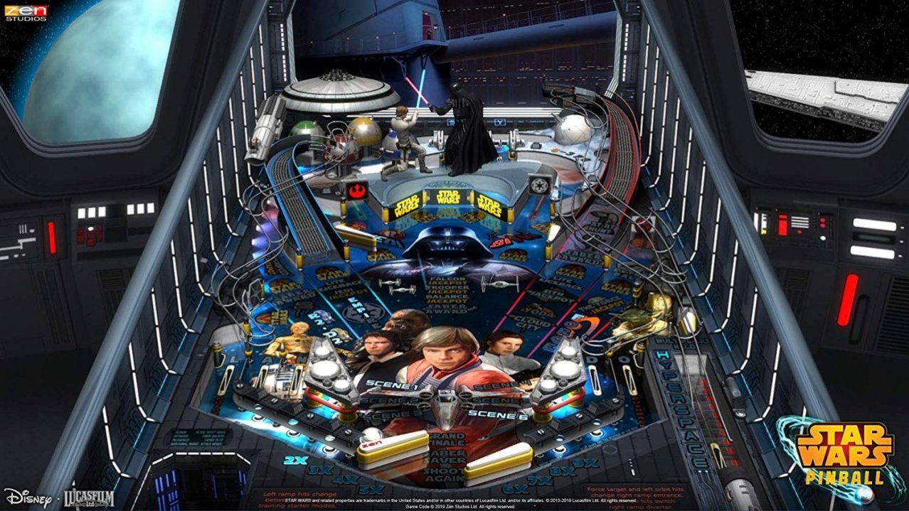 Скриншот игры Star Wars: Pinball для Switch