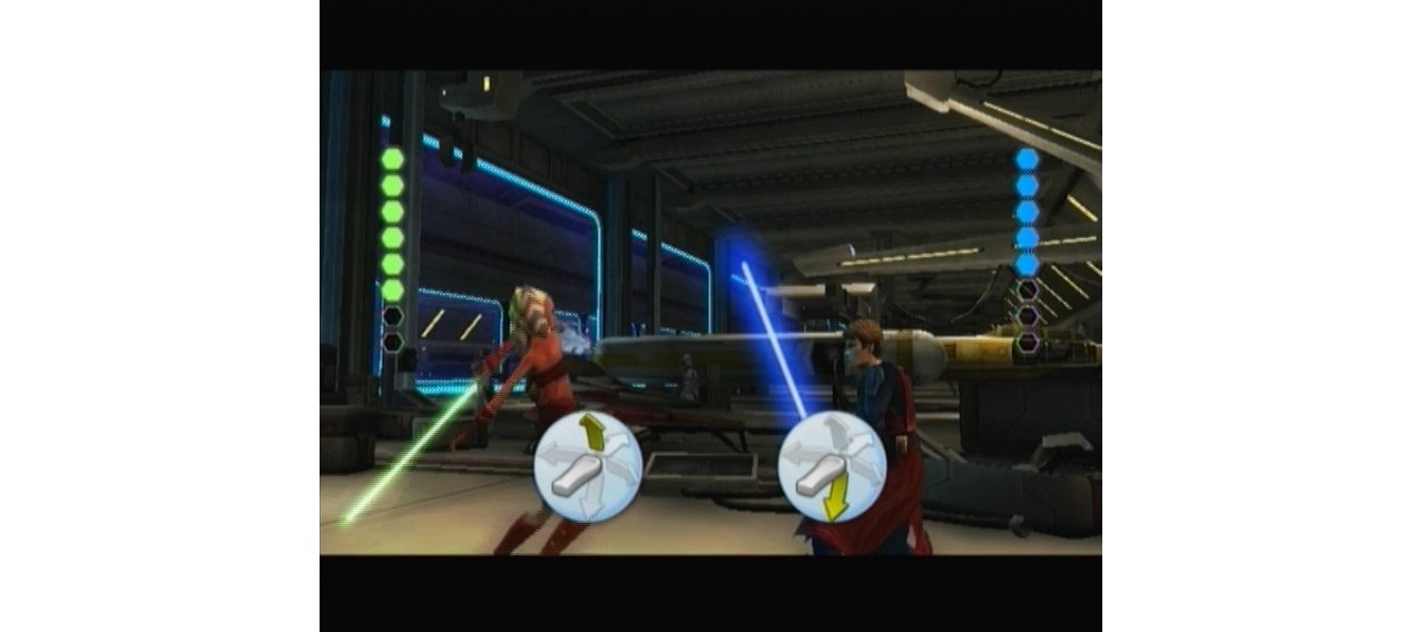 Скриншот игры Star Wars The Clone Wars: Lightsaber Duels (Б/У) для Wii