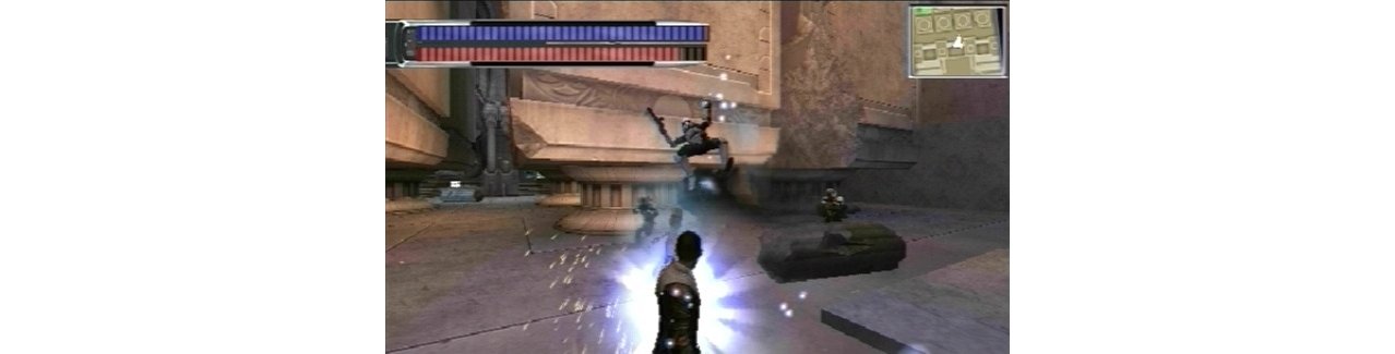 Скриншот игры Star Wars: The Force Unleashed для Psp