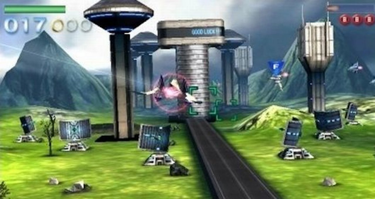 Скриншот игры StarFox 64 3D для 3ds