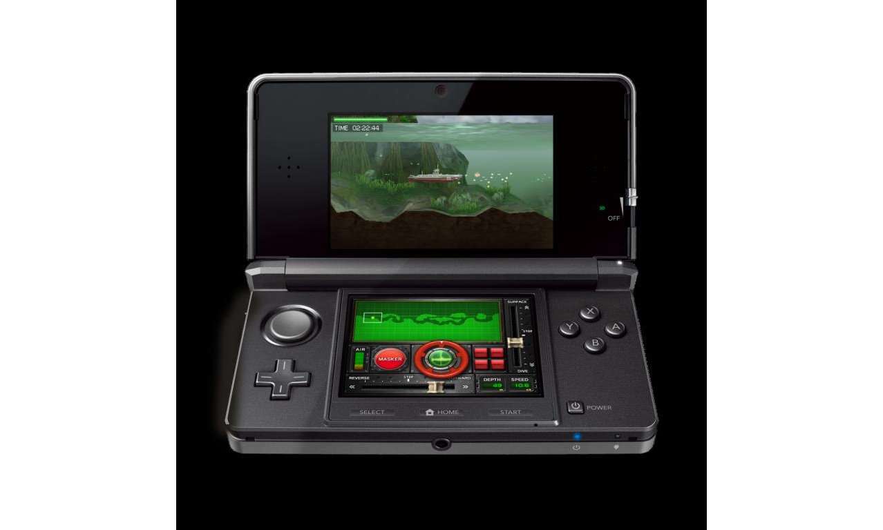 Скриншот игры Steel Diver для 3ds