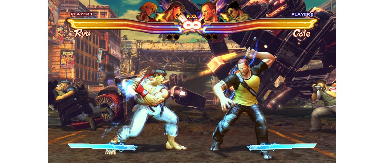 Скриншот игры Street Fighter x Tekken (Б/У) для Psvita
