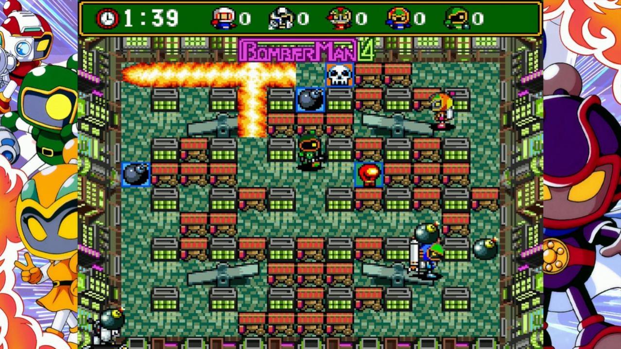 Скриншот игры Super Bomberman Collection для Xboxsx