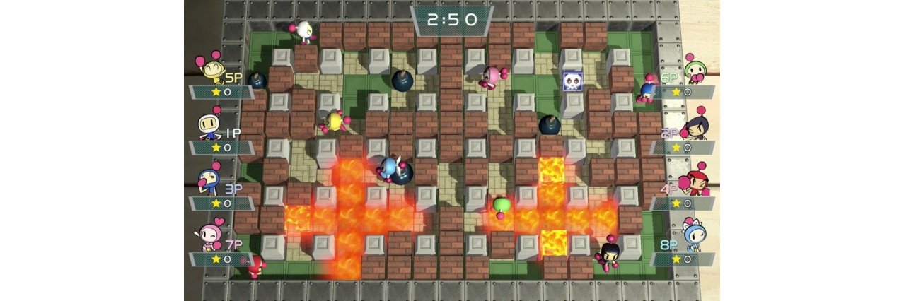 Скриншот игры Super Bomberman R для Switch
