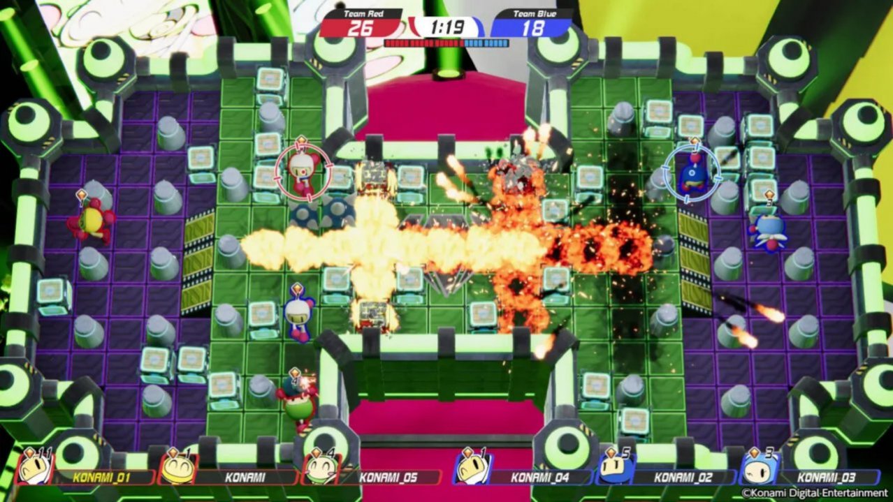 Скриншот игры Super Bomberman R 2 для Switch