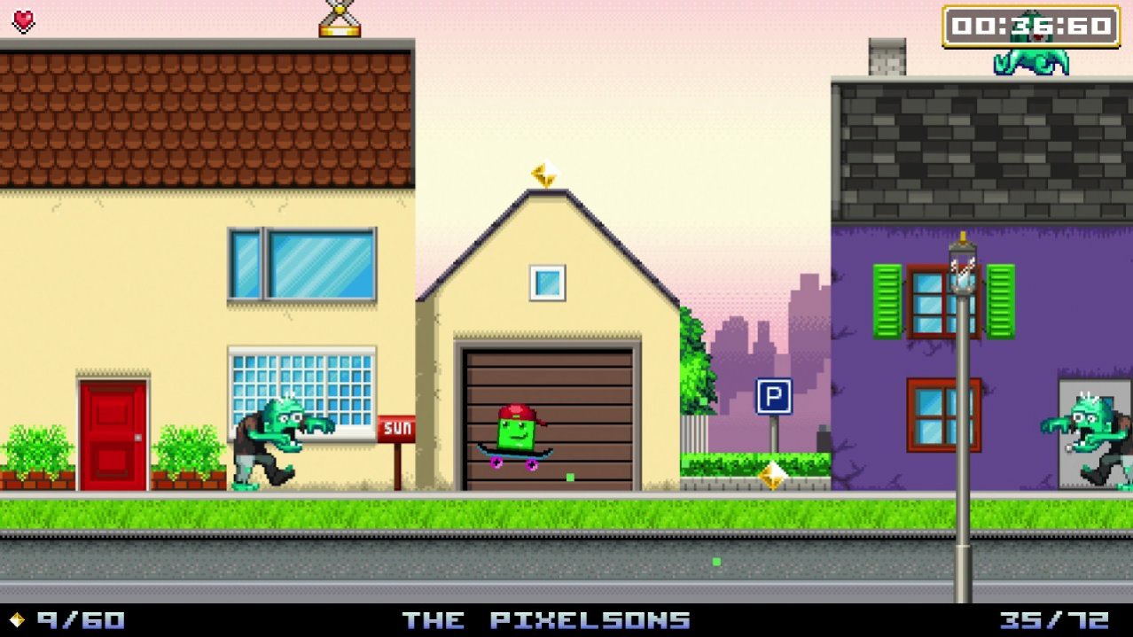 Скриншот игры Super Life of Pixel Special Limited Edition для Ps4