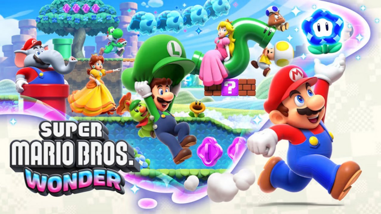 Скриншот игры Super Mario Bros. Wonder для Switch