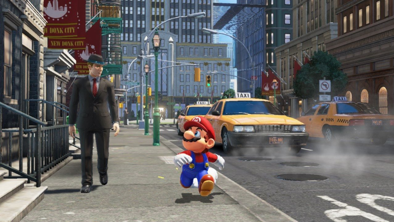 Скриншот игры Super Mario Odyssey (Б/У) для Switch