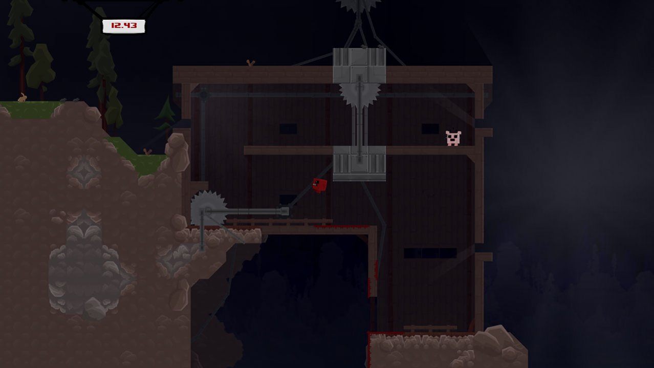 Скриншот игры Super Meatboy для Ps4