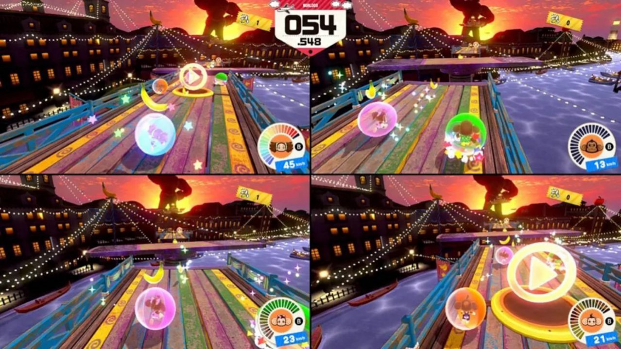 Скриншот игры Super Monkey Ball Banana Rumble для Switch