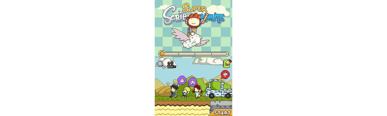 Скриншот игры Super Scribblenauts (Б/У) для 3ds