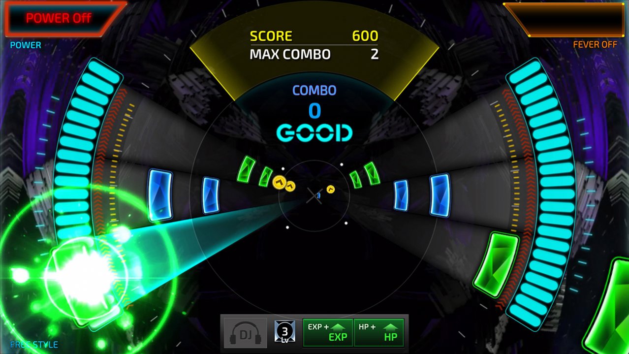 Скриншот игры Superbeat: Xonic для Switch