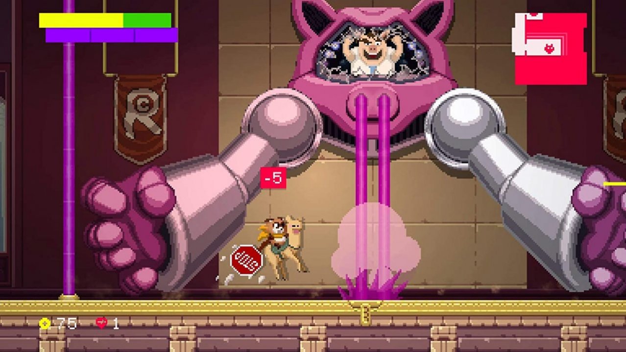 Скриншот игры SuperEpic: The Entertainment War Badge Edition для Ps4