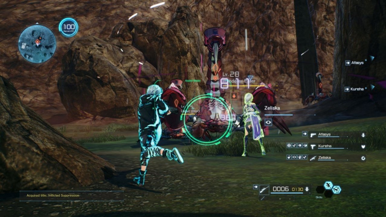 Скриншот игры Sword Art Online: Fatal Bullet для PS4