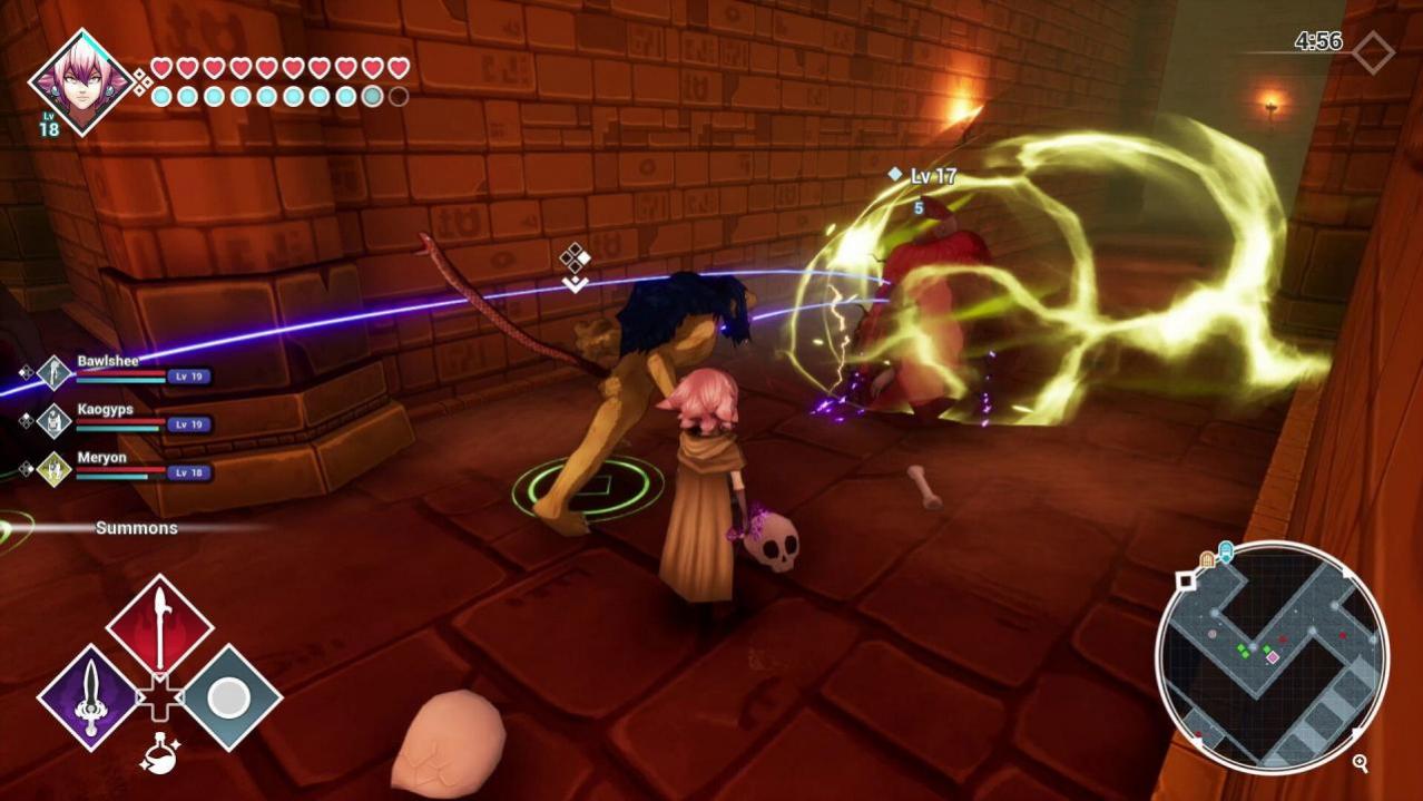 Скриншот игры Sword of the Necromancer Collection Special Edition для Switch