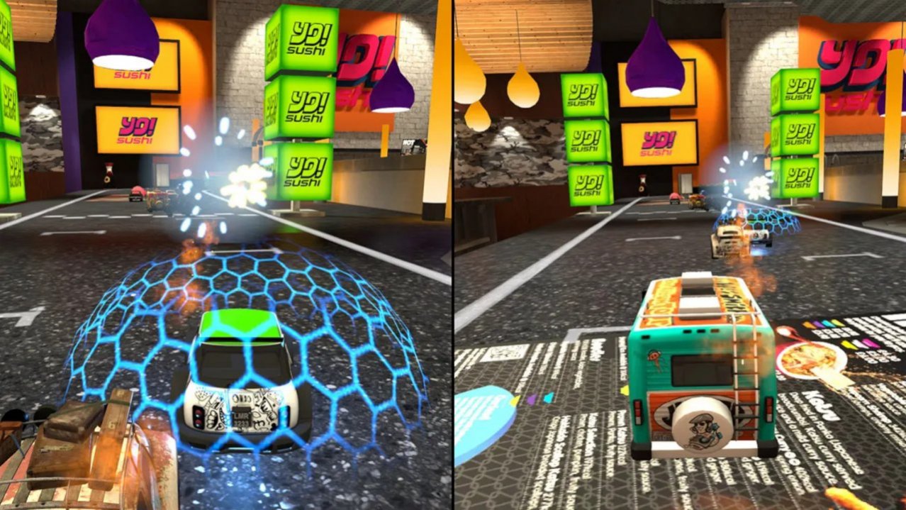 Скриншот игры Table Top Racing: Nitro Edition (код загрузки) для Switch