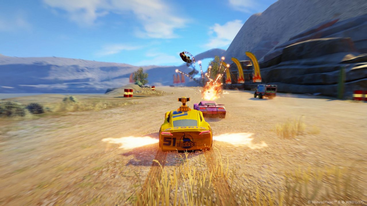 Скриншот игры Тачки 3: Навстречу победе (Б/У) для Wii