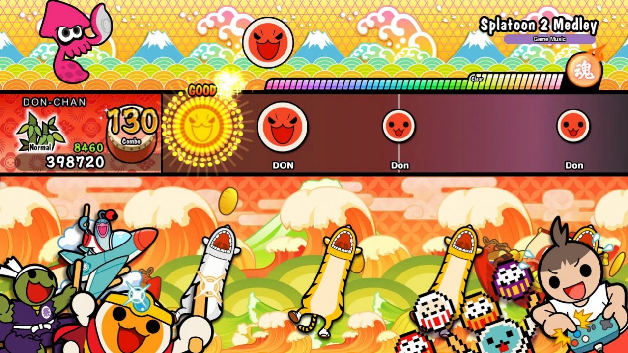 Скриншот игры Taiko no Tatsujin: Drum n Fun! Collector&#039;s Edition для Switch