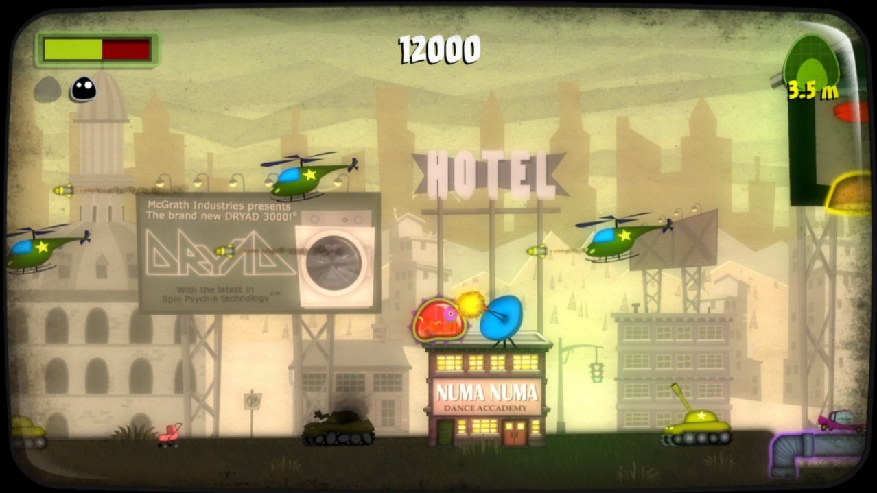 Скриншот игры Tales from Space: Mutant Blobs (Limited Run #222) для Psvita