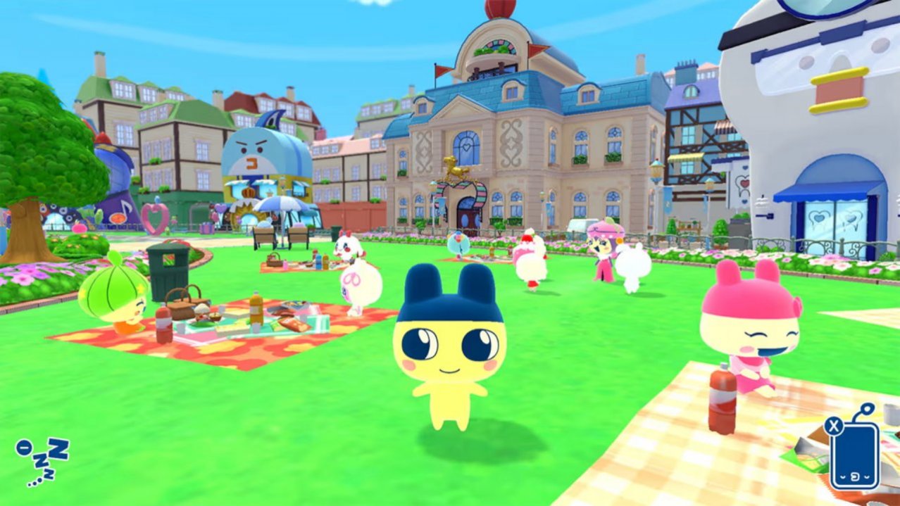 Скриншот игры Tamagotchi Plaza Nintendo Switch 2 Edition для Switch2